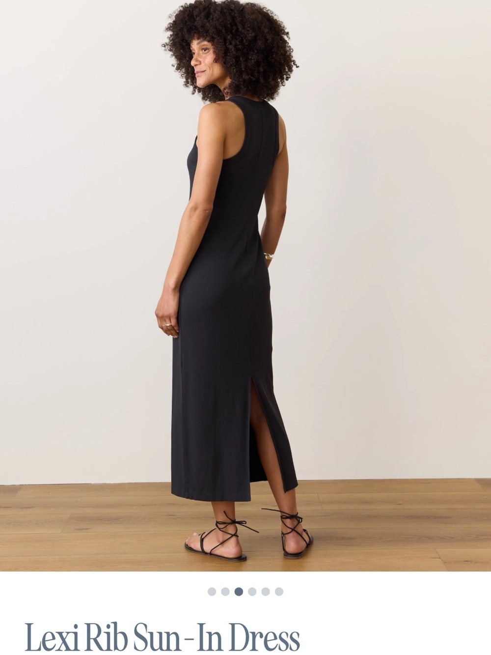 Marine Layer Lexi Sun In Midi Maxi Dress - Picture 2 of 7